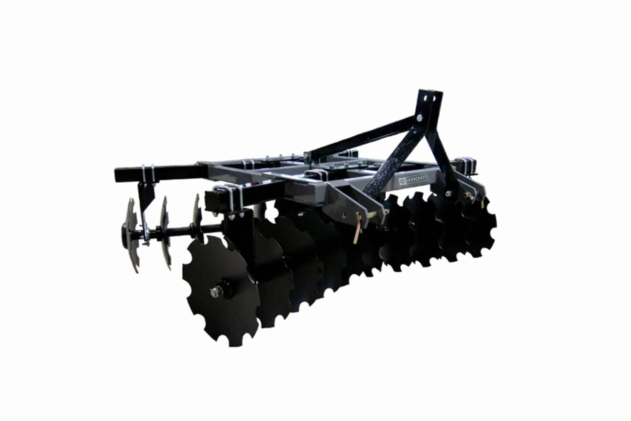 Browse Specs and more for the IronCraft DISC HARROW 20X18″ BLADES W/BALL BRG-72″ WIDE - Bobcat of the Rockies