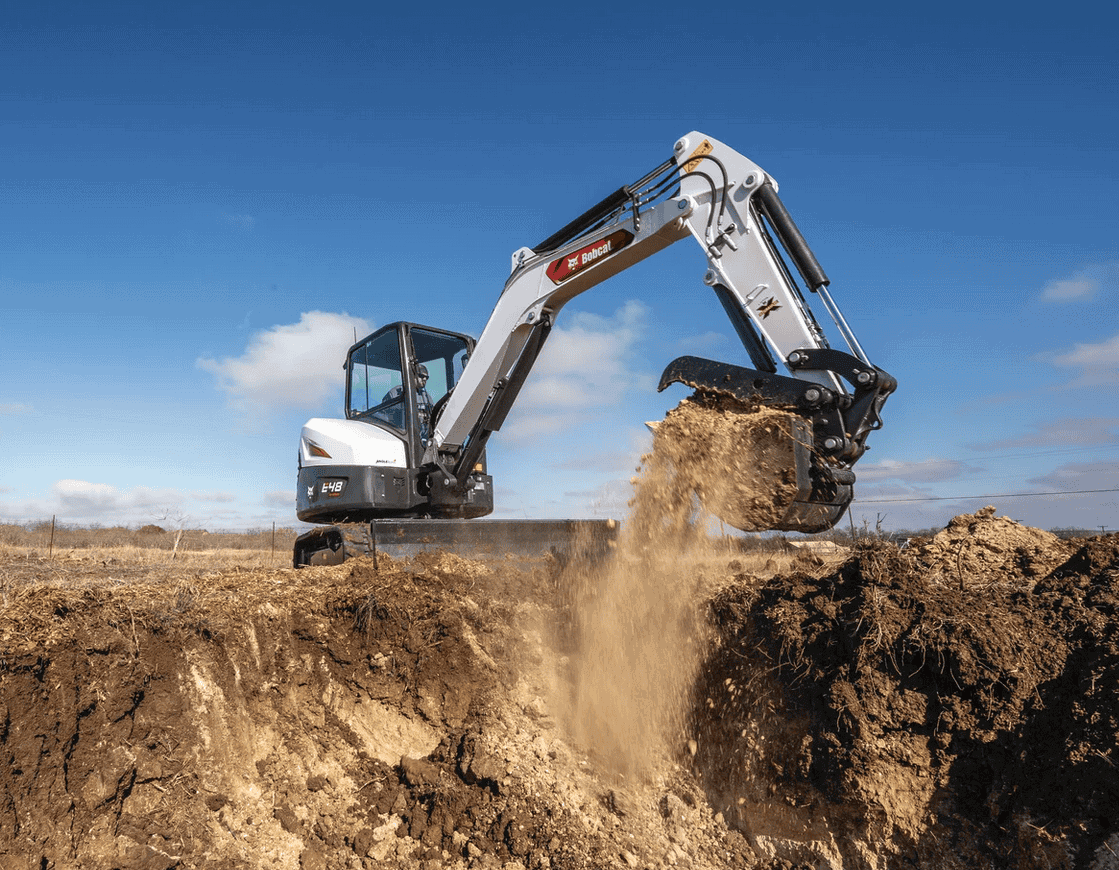 Browse Specs and more for the Bobcat E48 Compact Excavator - Bobcat of the Rockies