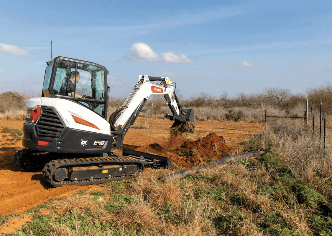 Browse Specs and more for the Bobcat E48 Compact Excavator - Bobcat of the Rockies