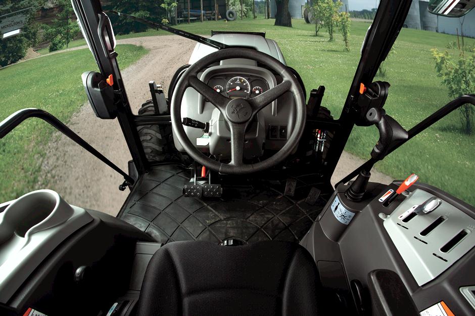 1. The Old Compact Tractor Is Uncomfortable to Operate