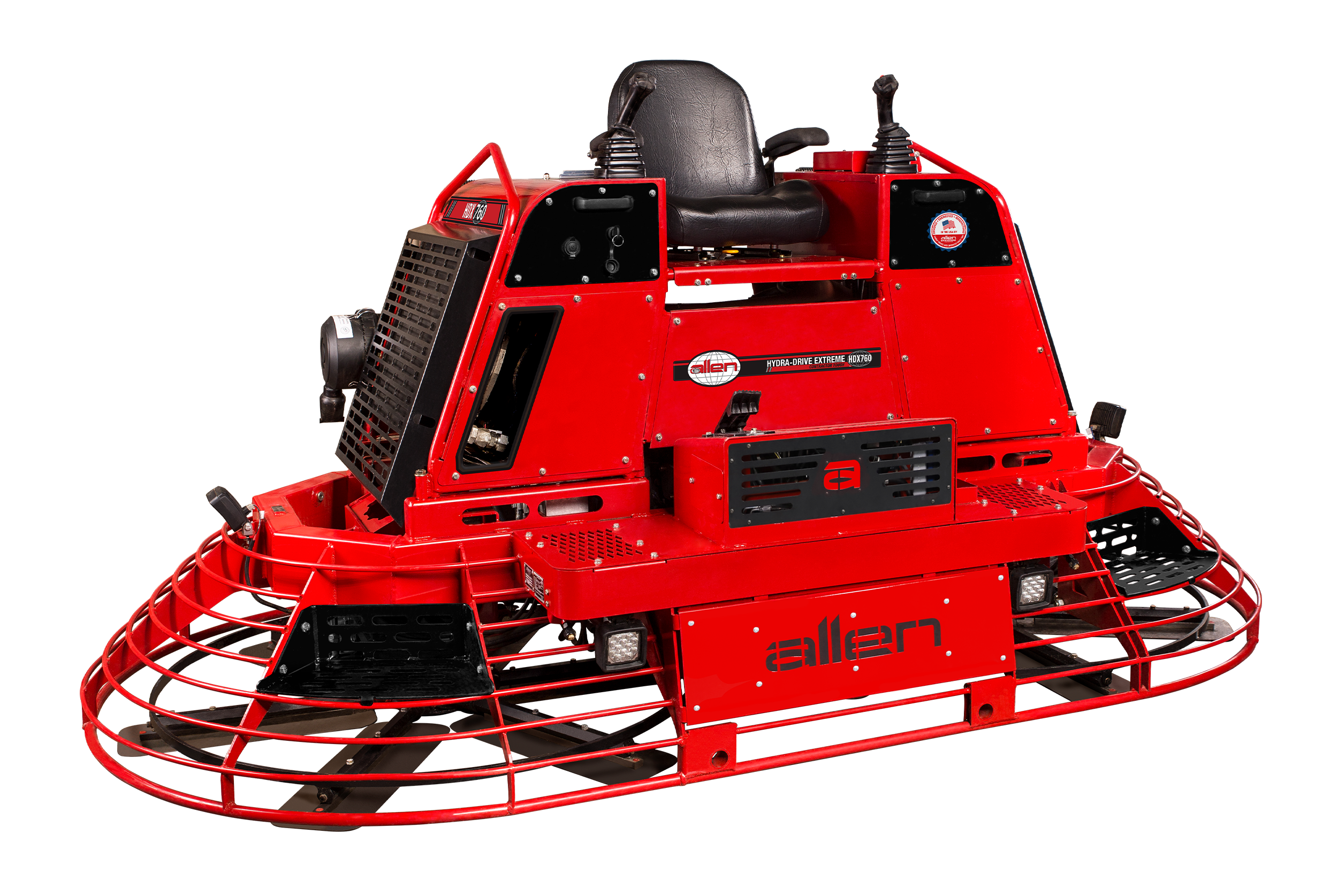 10’ HDX605 Hydraulic Trowel