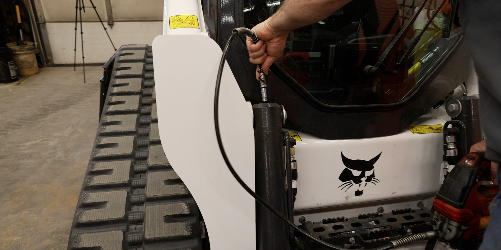 3. Grease Pivot Points and Check Fluid Levels