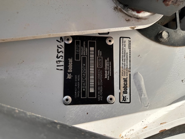 Buy a Used 2019 T870-U BOBCAT COMPACT TRACK LOADER - Bobcat of the Rockies