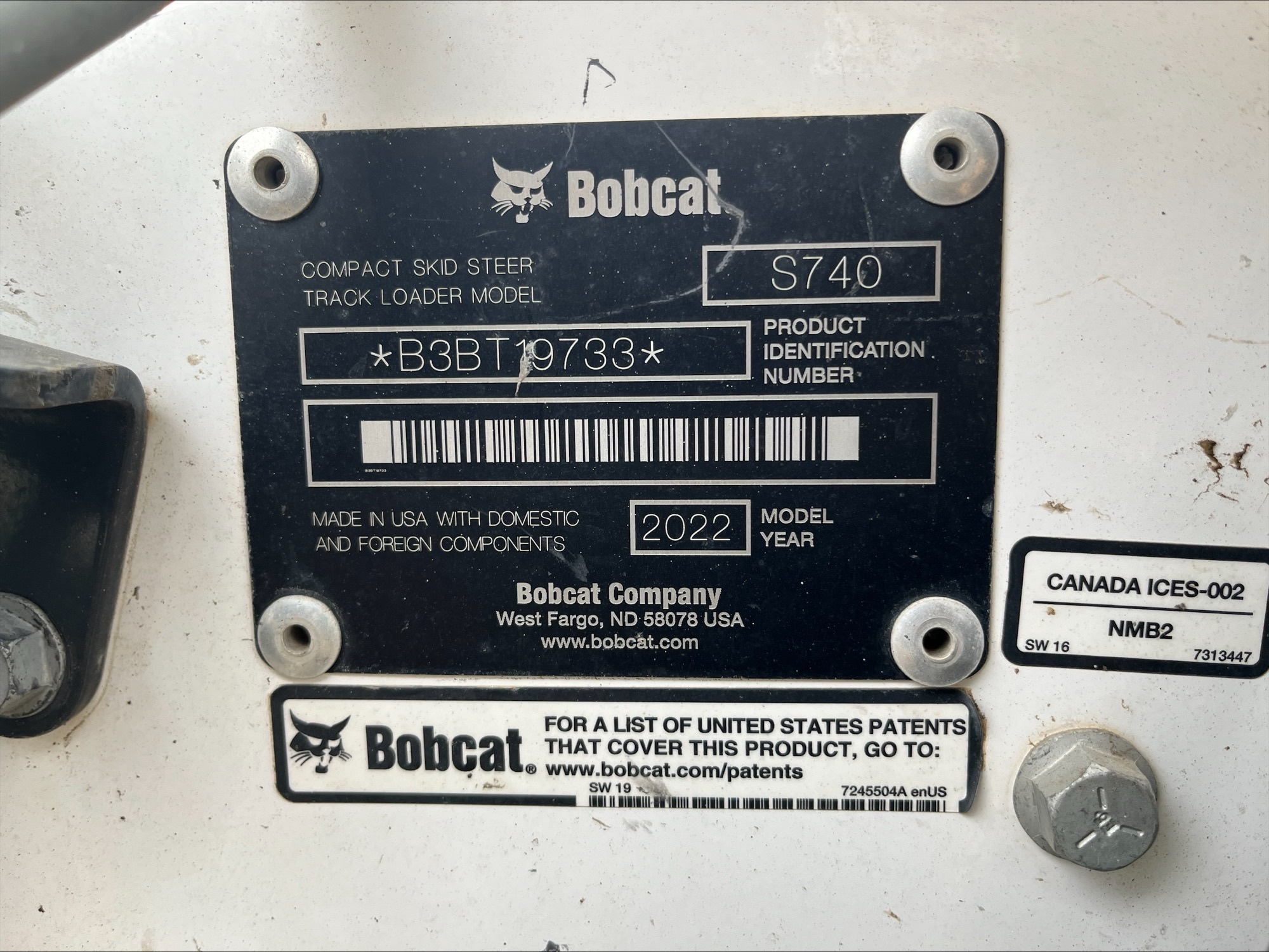 Buy a Used 2022 S740-R BOBCAT SKID-STEER LOADER - Bobcat of the Rockies