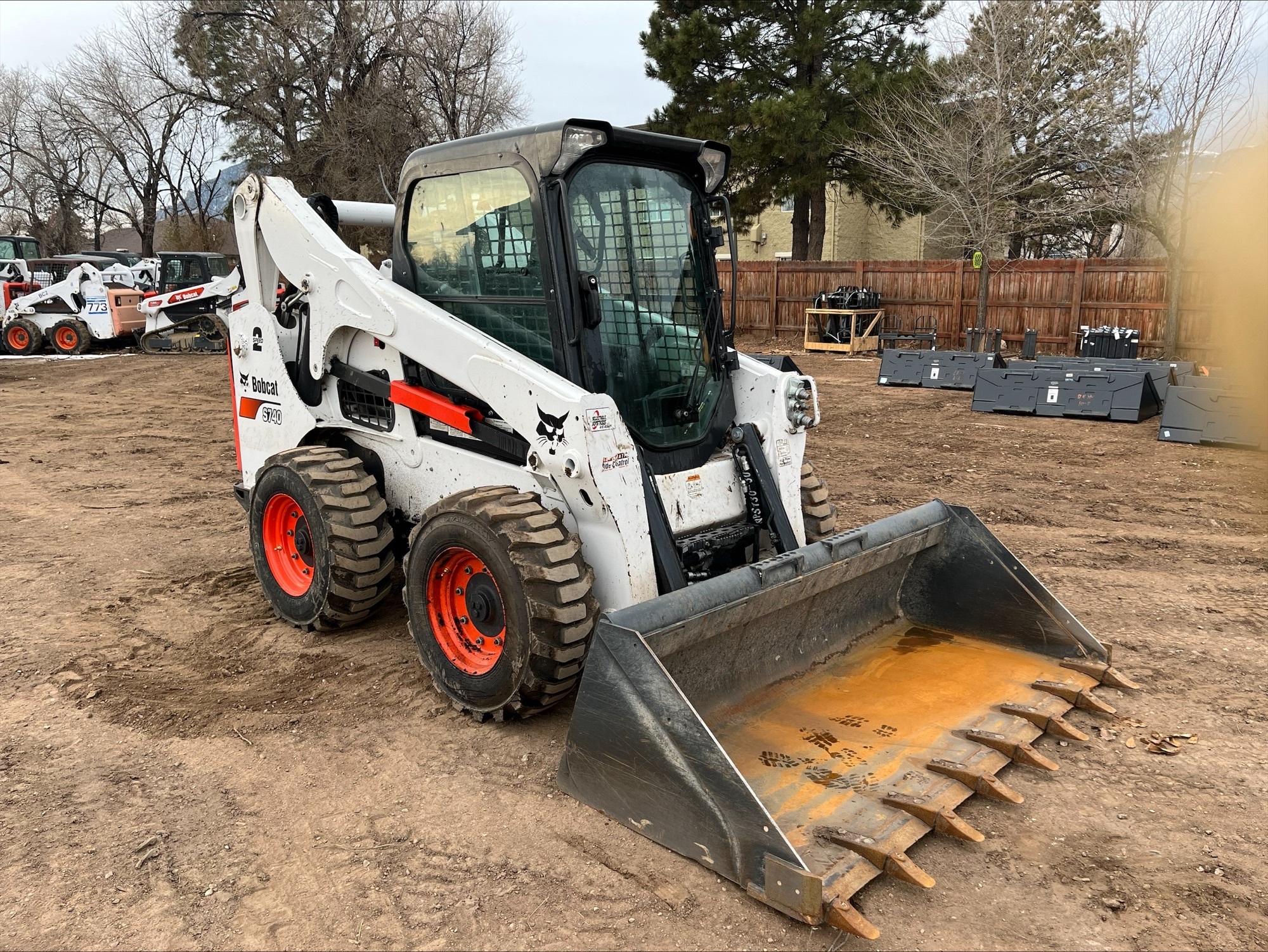 Buy a Used 2022 S740-R BOBCAT SKID-STEER LOADER - Bobcat of the Rockies