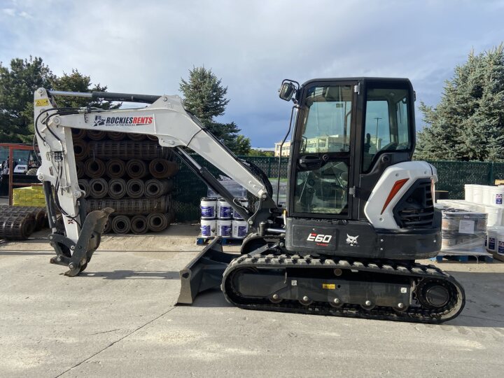 Buy a Used 2022 E60-R BOBCAT COMPACT EXCAVATOR - Bobcat of the Rockies