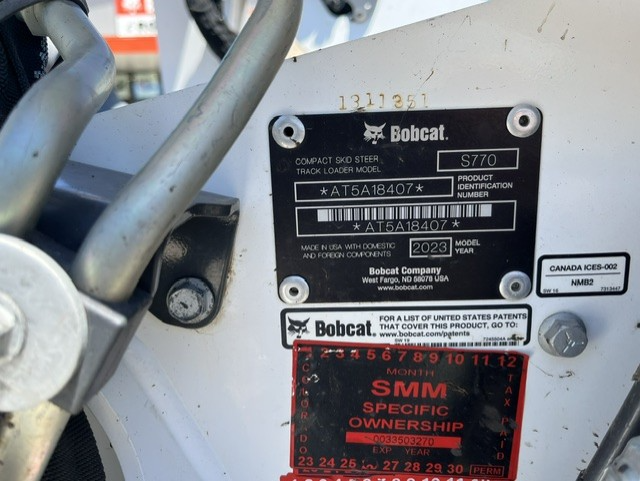 Buy a Used 2022 S770-R BOBCAT SKID-STEER LOADER - Bobcat of the Rockies