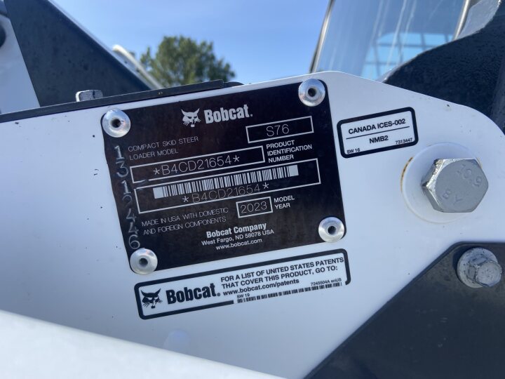 Buy a Used 2022 S76-U BOBCAT SKID STEER LOADER - Bobcat of the Rockies
