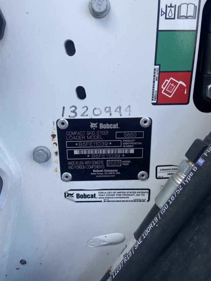 Buy a Used 2023 S650-R BOBCAT SKID-STEER LOADER - Bobcat of the Rockies