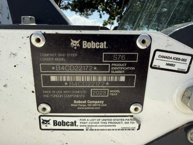 Buy a Used 2023 S76-R BOBCAT SKID-STEER LOADER - Bobcat of the Rockies