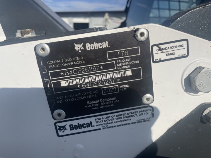Buy a Used 2023 T76-U BOBCAT COMPACT TRACK LOADER - Bobcat of the Rockies