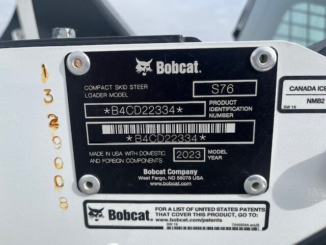 Buy a Used 2023 S76-U BOBCAT SKID STEER LOADER - Bobcat of the Rockies