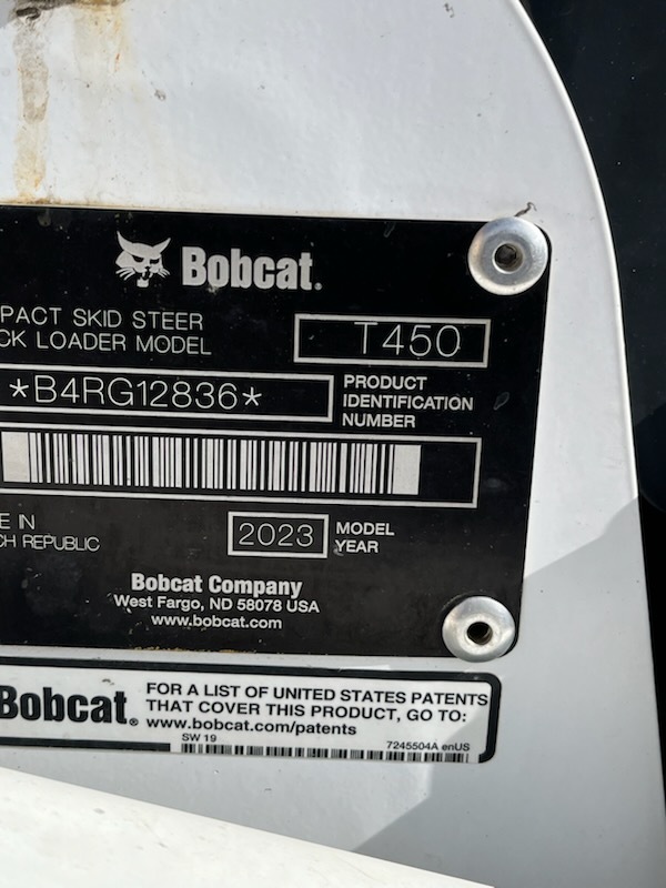 Buy a Used 2023 T450-R BOBCAT COMPACT TRACK LOADER - Bobcat of the Rockies