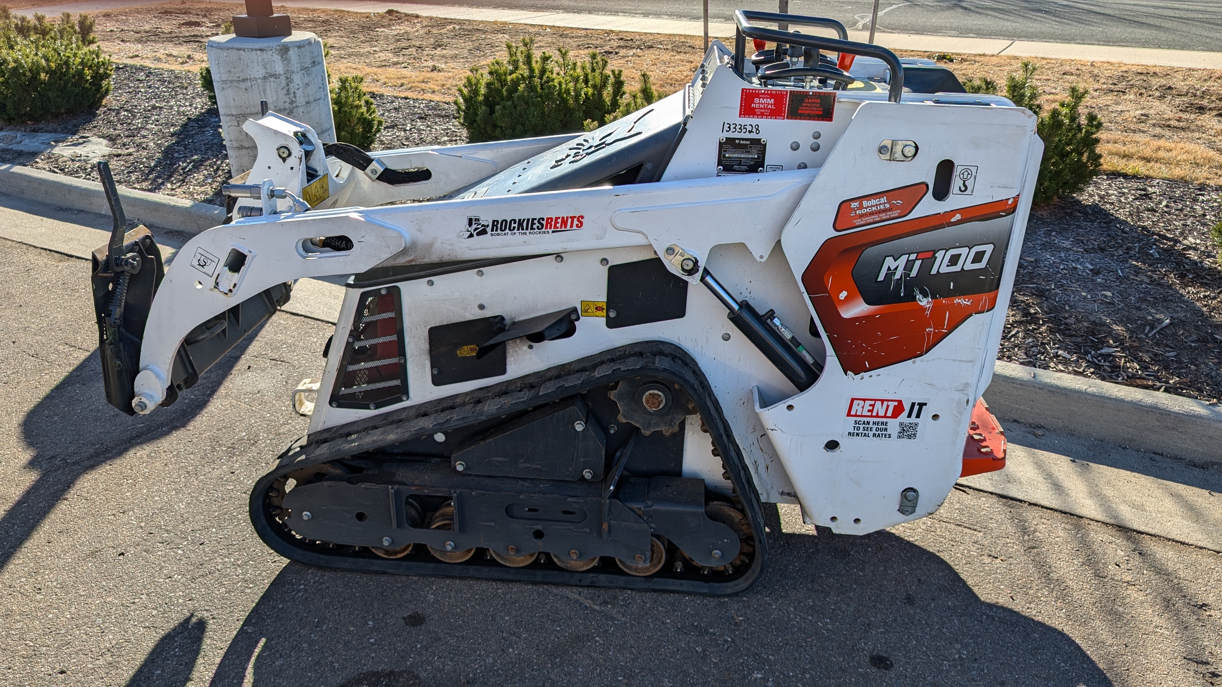 Buy a Used 2023 MT100-R MINI TRACK LOADER - Bobcat of the Rockies