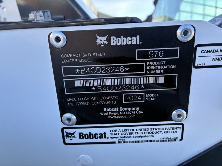 Buy a Used 2023 S76-U BOBCAT SKID STEER LOADER - Bobcat of the Rockies