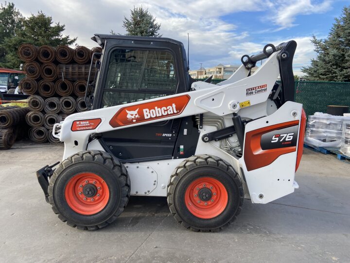 Buy A Used 2024 S76-U BOBCAT SKID STEER LOADER