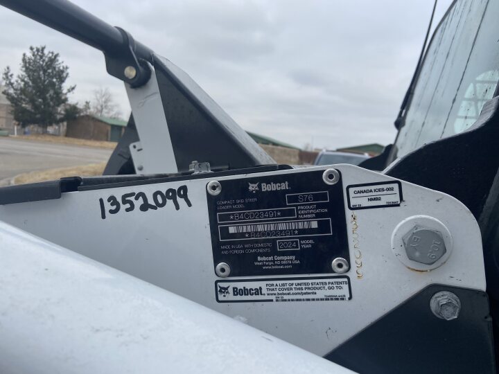 Buy a Used 2023 S76-U BOBCAT SKID STEER LOADER - Bobcat of the Rockies